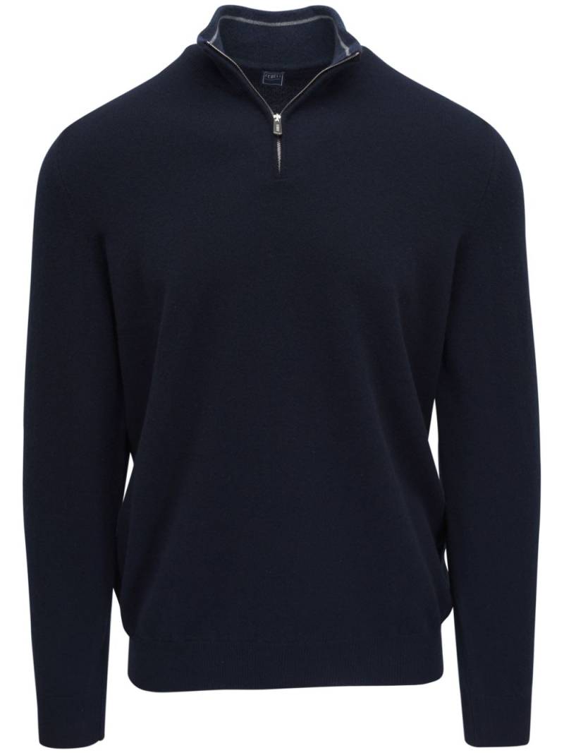 Fedeli cashmere sweater - Blue von Fedeli