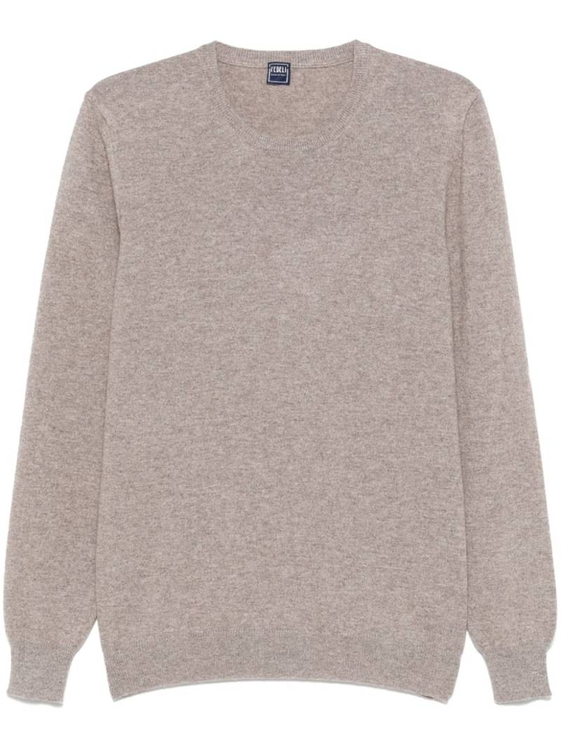 Fedeli cashmere sweater - Grey von Fedeli