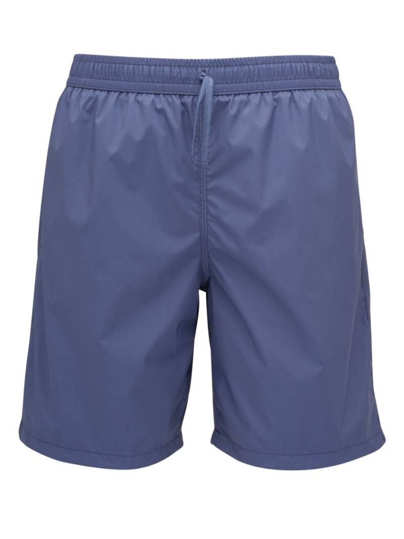 Fedeli logo-patch swim shorts - Blue von Fedeli