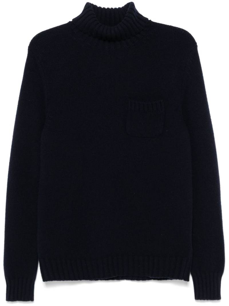 Fedeli turtleneck sweater - Blue von Fedeli