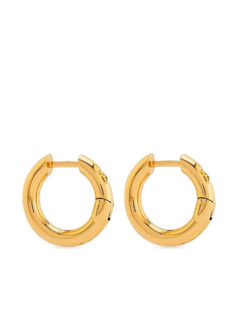 Federica Tosi Eva hoop earrings - Gold von Federica Tosi