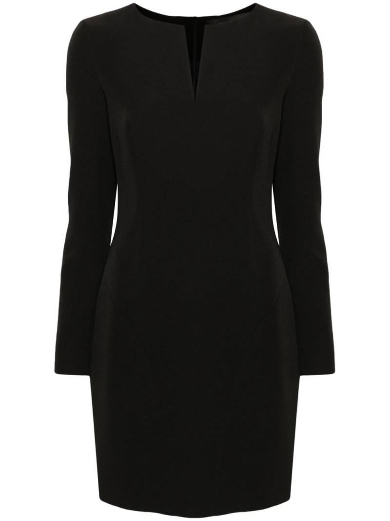 Federica Tosi V-neck mini dress - Black von Federica Tosi