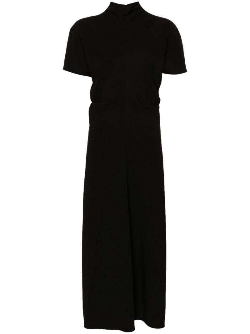 Federica Tosi cady midi dress - Black von Federica Tosi