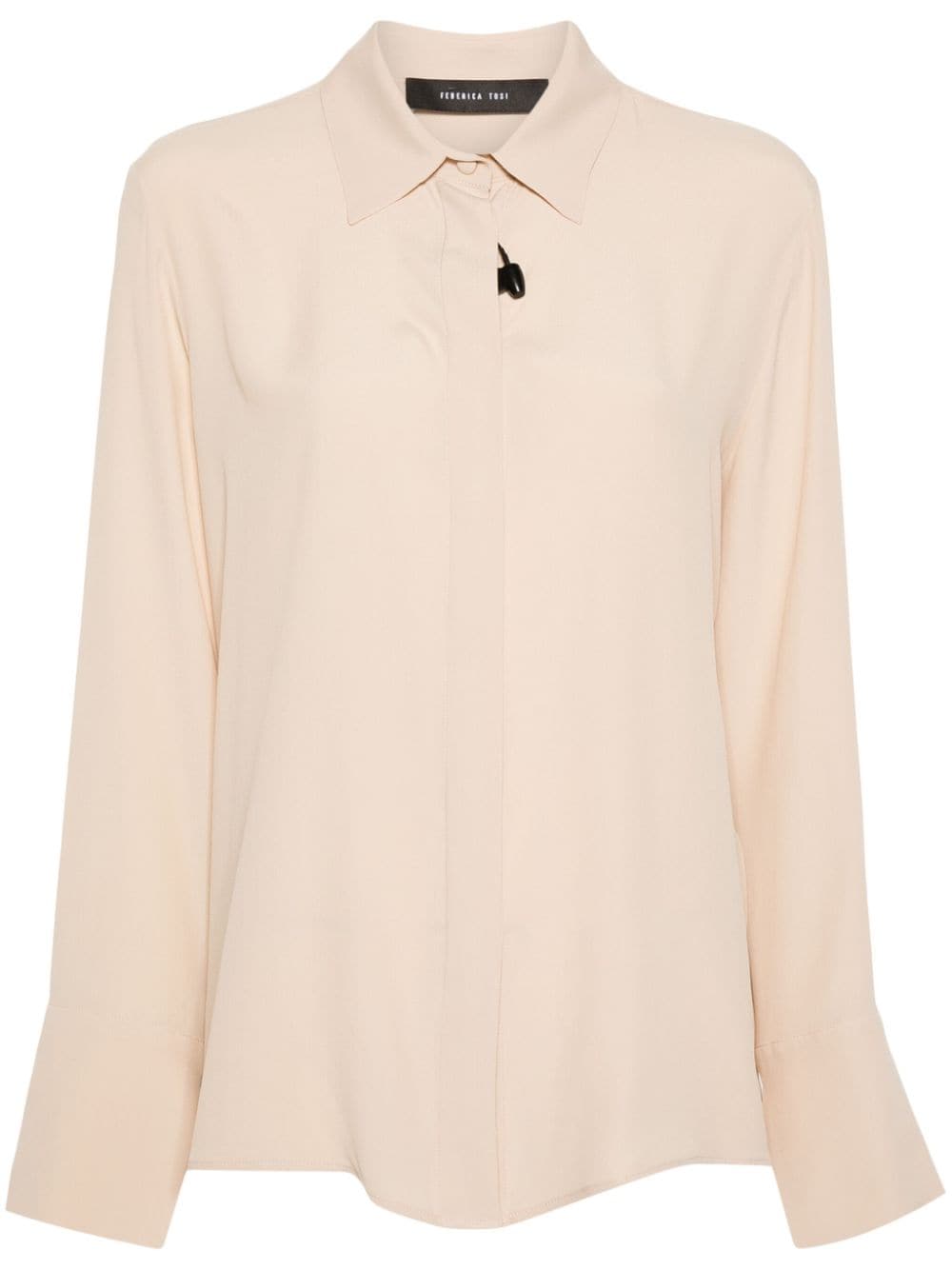 Federica Tosi classic-collar shirt - Neutrals von Federica Tosi