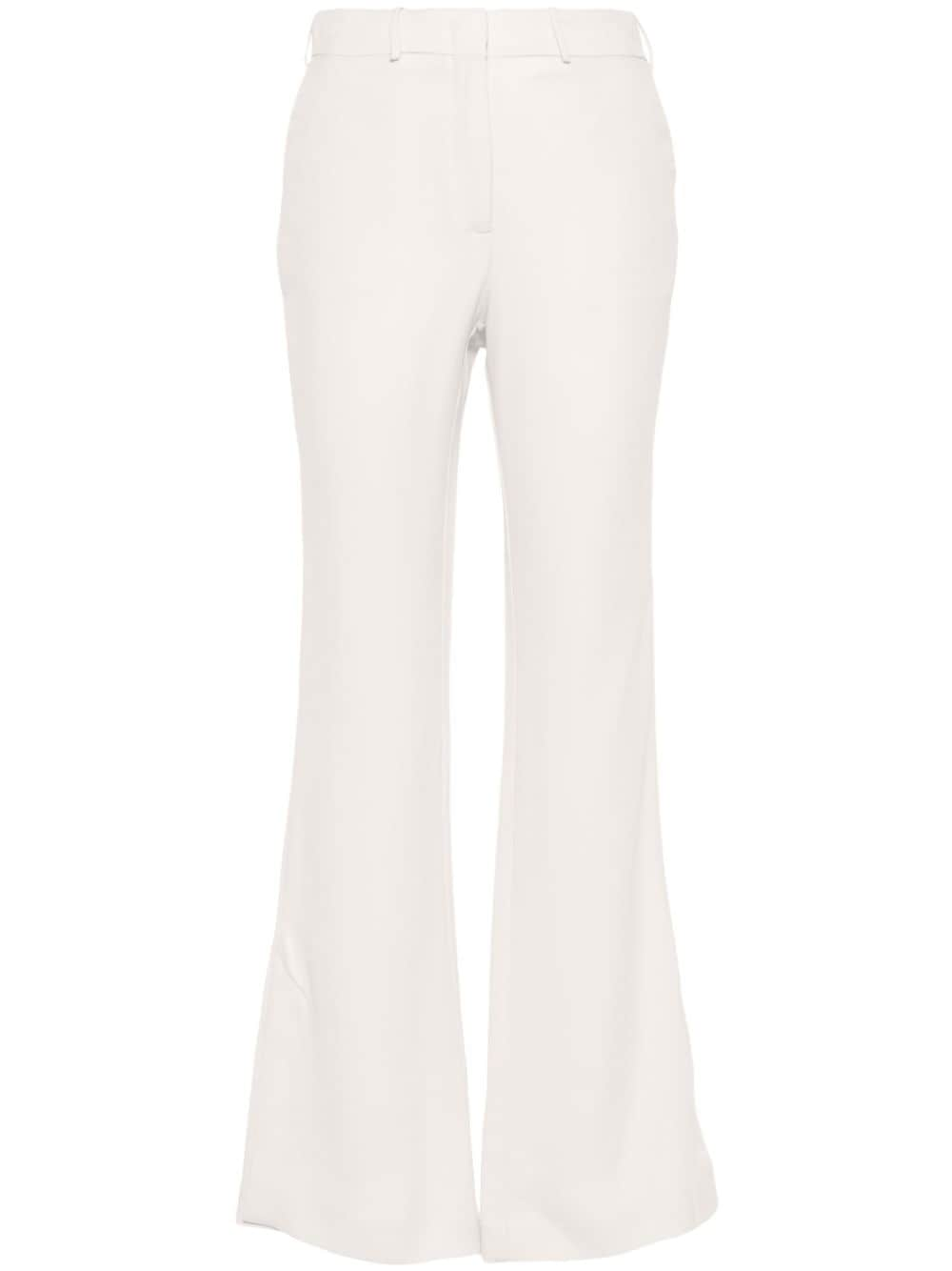 Federica Tosi high-waist bootcut trousers - Neutrals von Federica Tosi