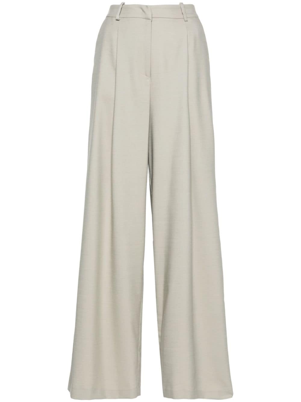 Federica Tosi high-waist palazzo trousers - Green von Federica Tosi