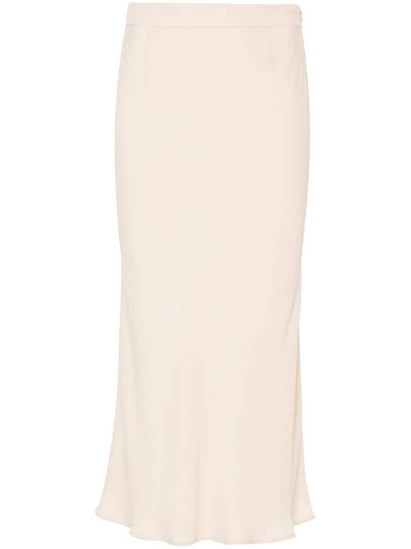 Federica Tosi high-waisted midi skirt - Neutrals von Federica Tosi