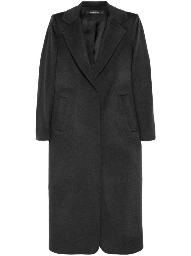 Federica Tosi mélange-effect coat - Grey von Federica Tosi