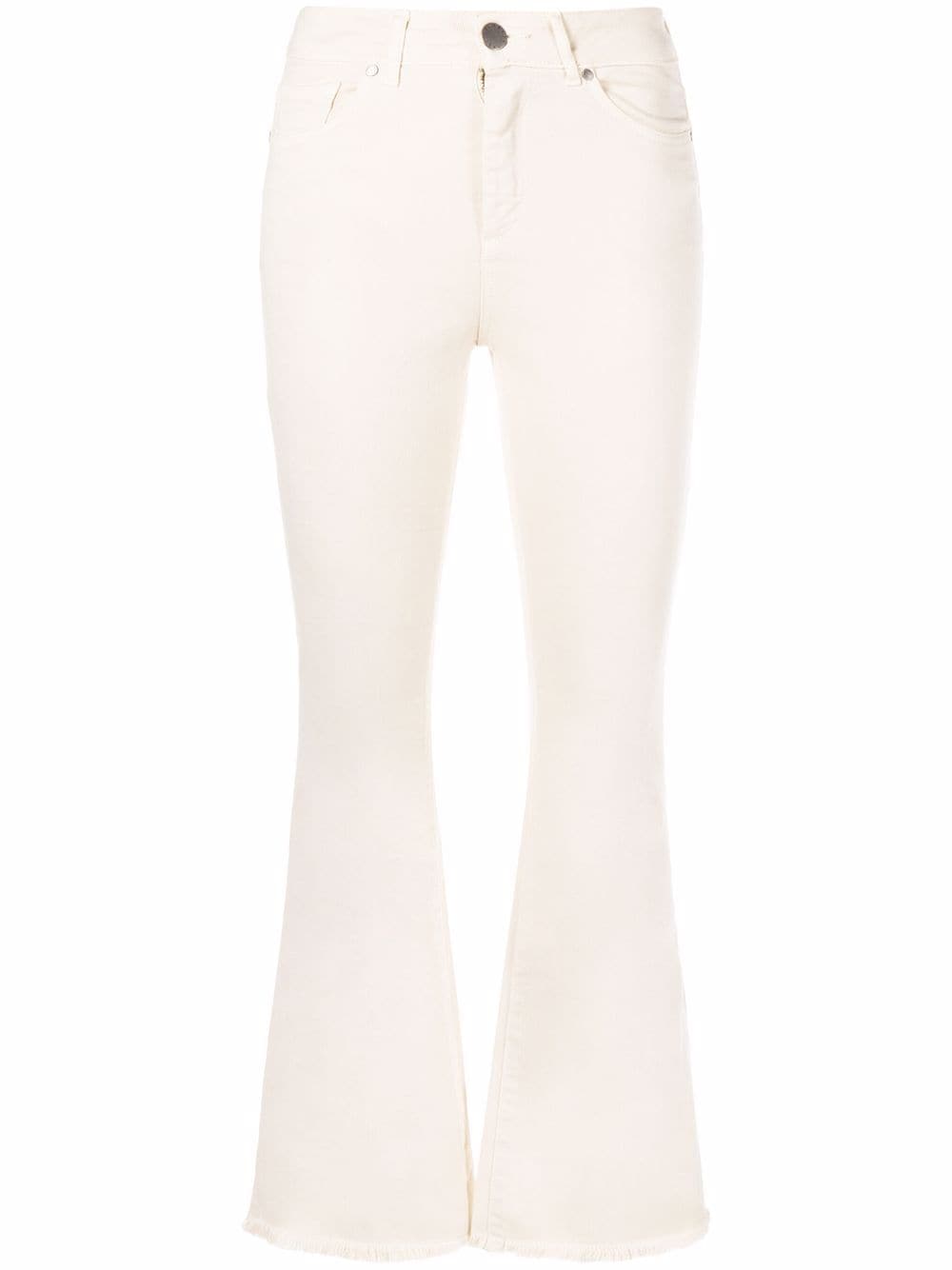 Federica Tosi mid-rise flared jeans - Neutrals von Federica Tosi