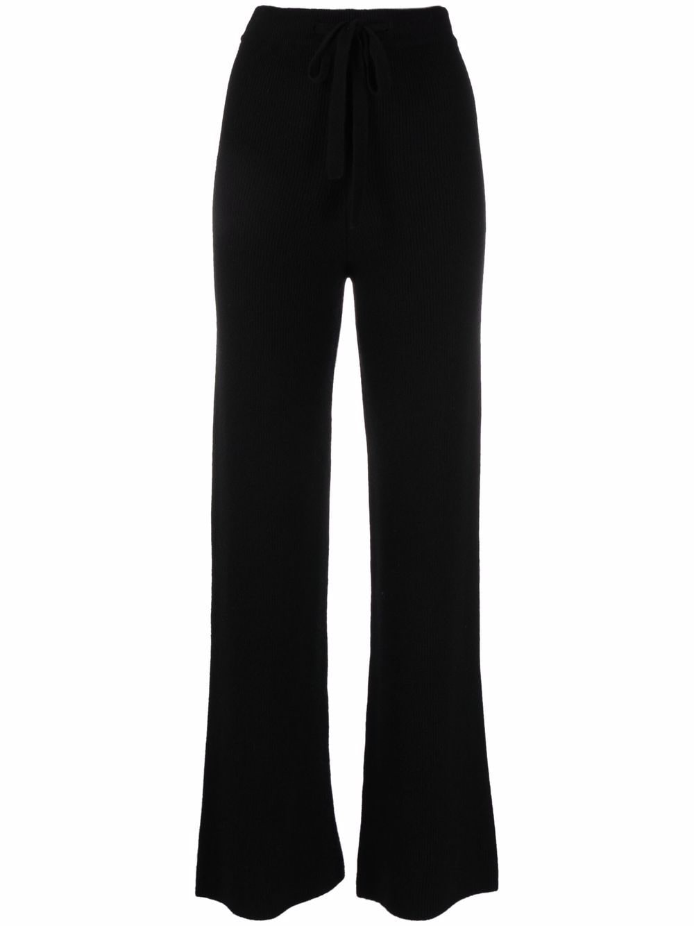 Federica Tosi recycled cashmere-blend drawstring-waist trousers - Black von Federica Tosi