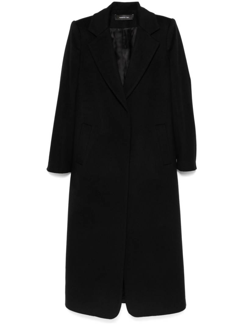 Federica Tosi single-breasted coat - Black von Federica Tosi