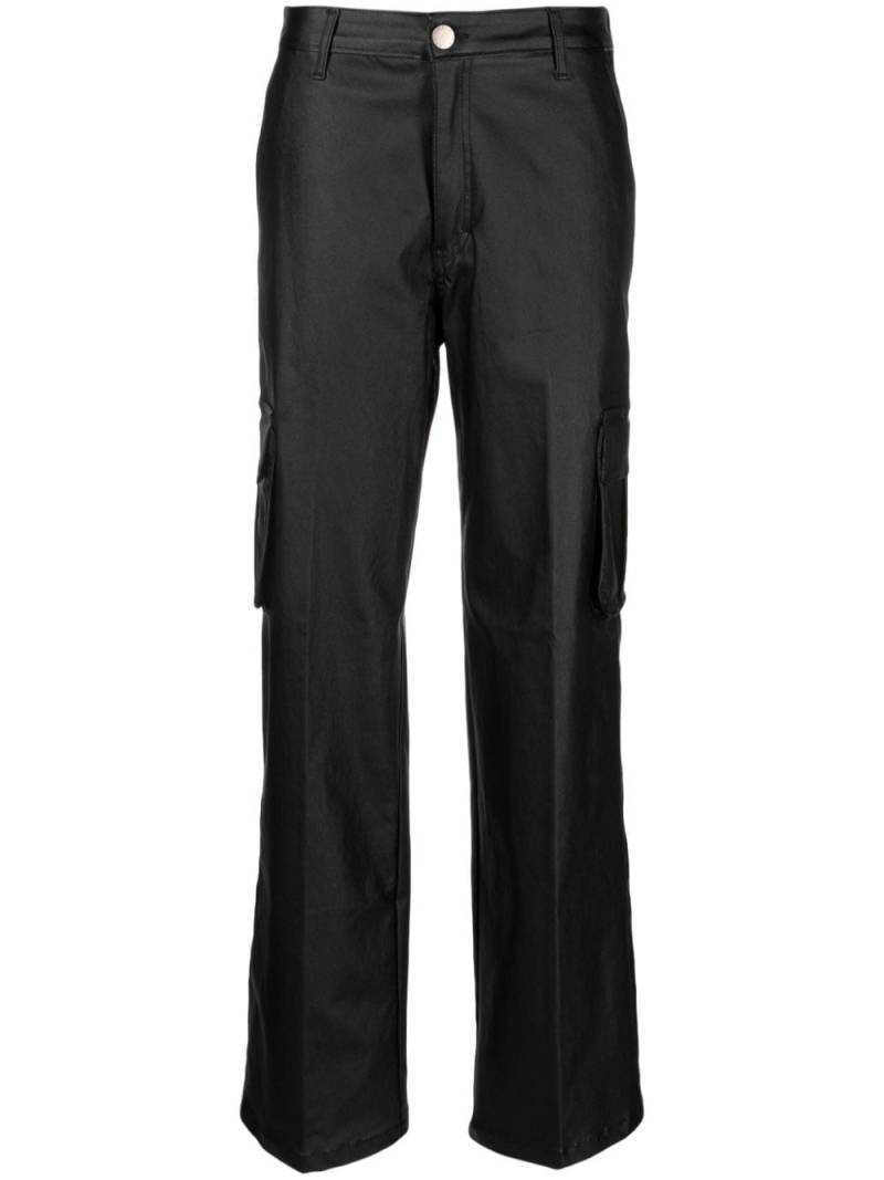 Federica Tosi straight-leg cargo trousers - Black von Federica Tosi