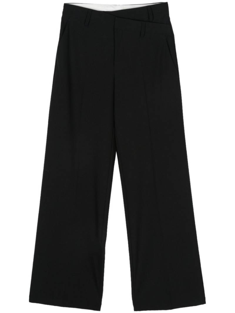 Federica Tosi straight-leg trousers - Black von Federica Tosi