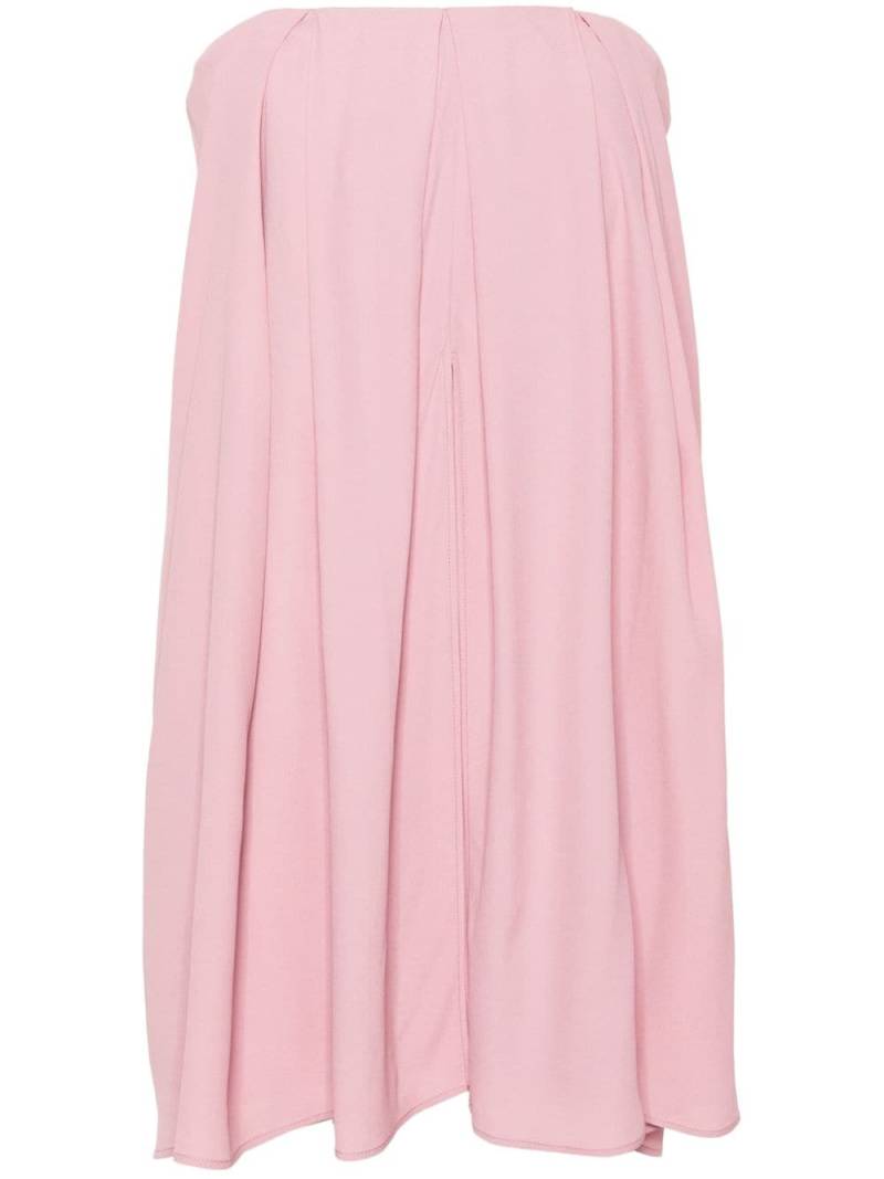 Federica Tosi strapless flared mini dress - Pink von Federica Tosi