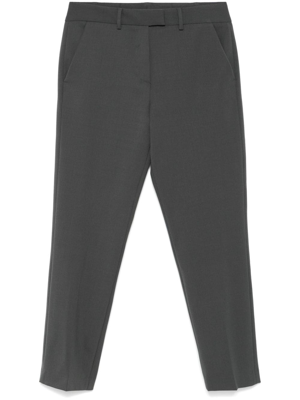 Federica Tosi twill-weave trousers - Grey von Federica Tosi