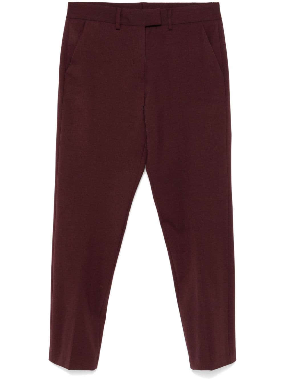 Federica Tosi twill-weave trousers - Red von Federica Tosi