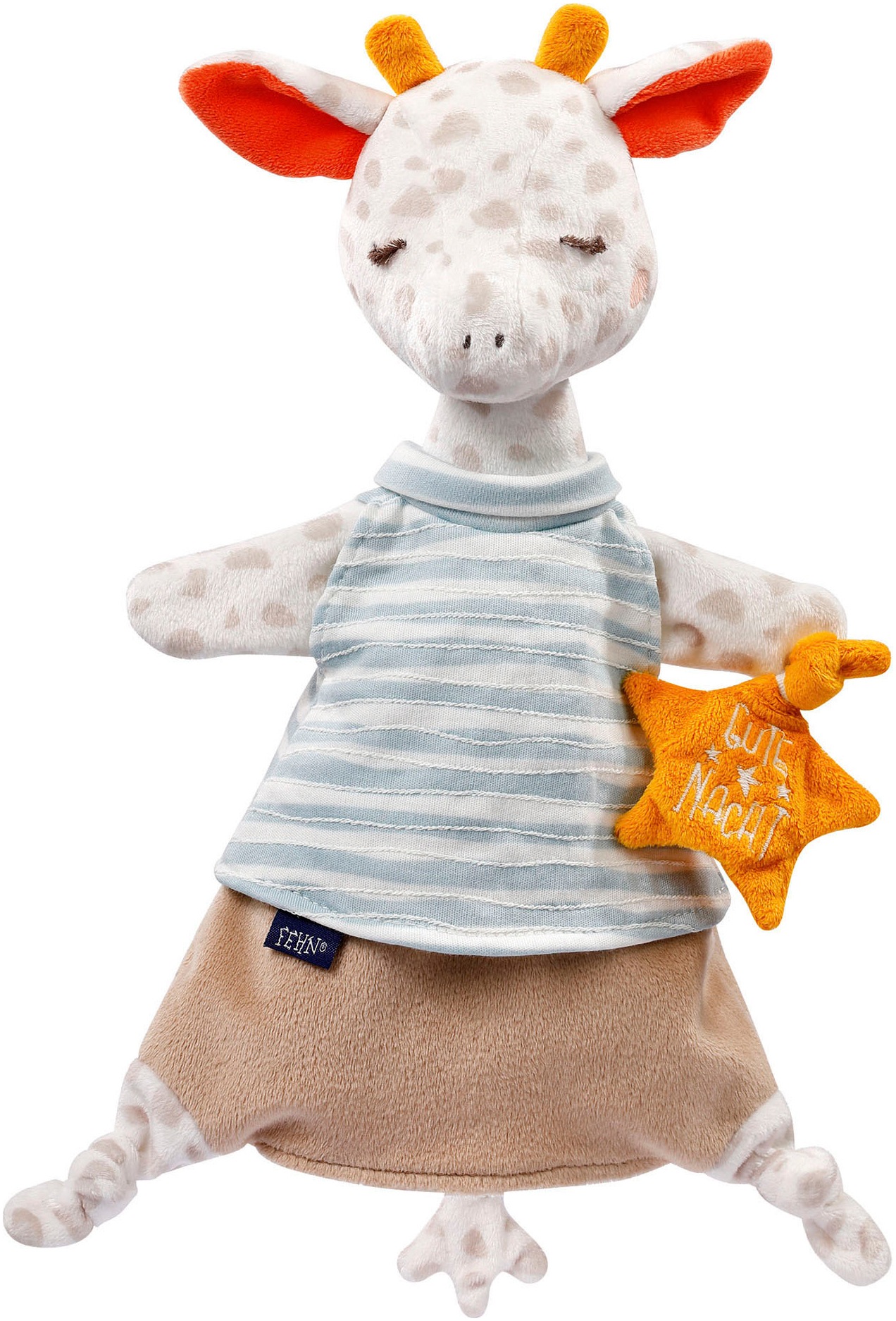 Fehn Handpuppe »Gute Nacht, Giraffe«, mit Glow-in-the-dark-Bestickung Fehn Handpuppe »Gute Nacht, Giraffe«, mit Glow-in-the-dark-Bestickung von Fehn