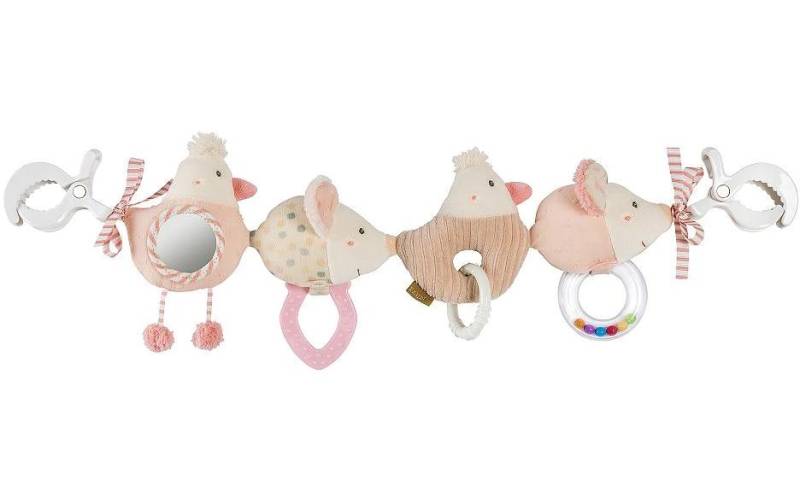 Fehn Kinderwagenkette »Rosa/Beige« von Fehn