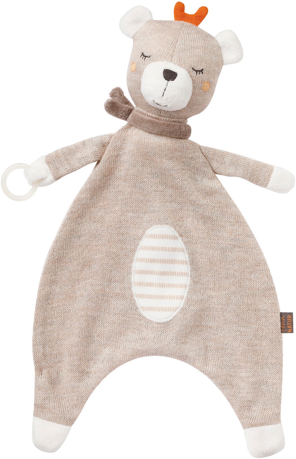 Fehn Kuscheltuch »fehnNATUR, Schmusetuch Teddy«, mit Schnuller-Befestigung Fehn Kuscheltuch »fehnNATUR, Schmusetuch Teddy«, mit Schnuller-Befestigung von Fehn