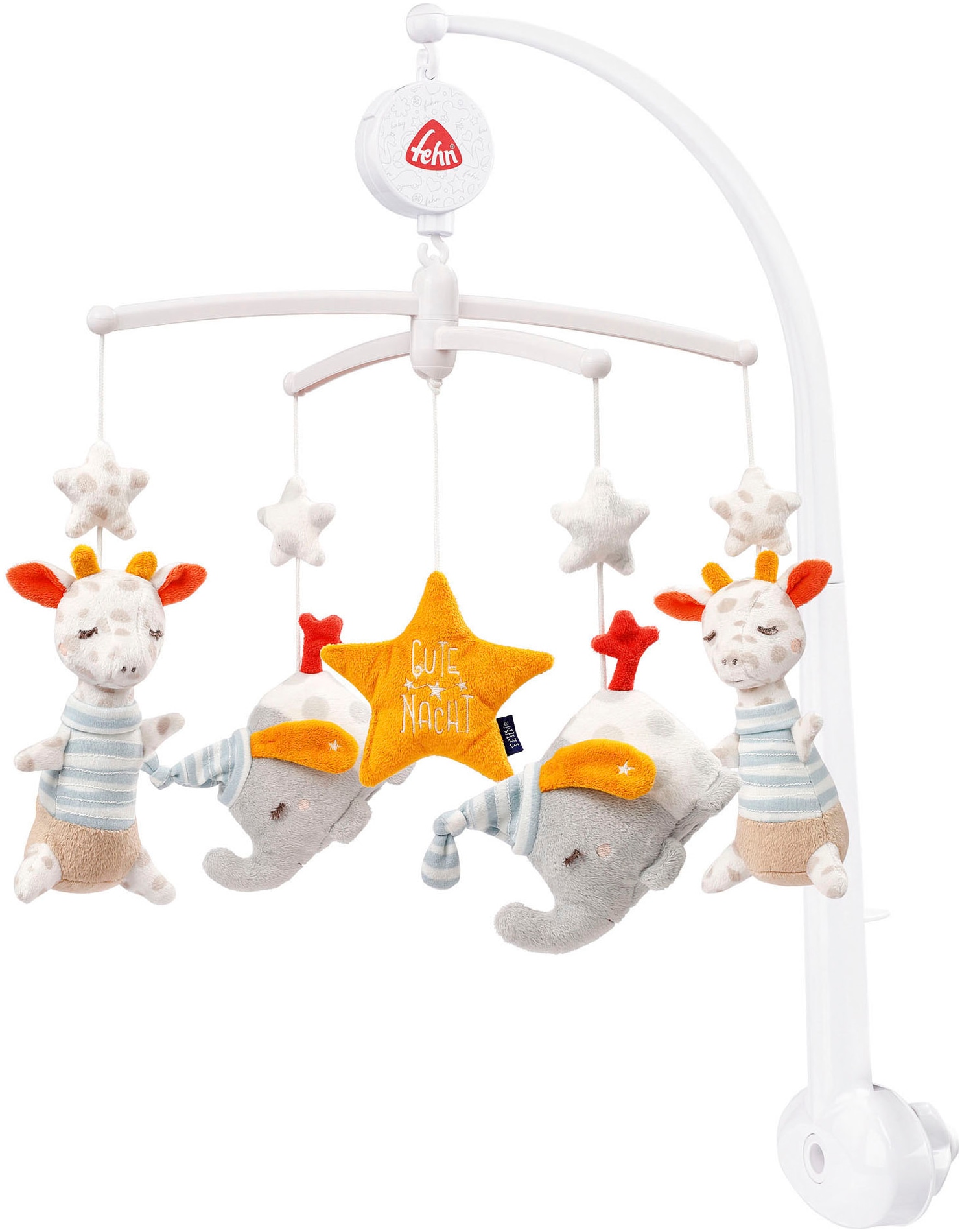 Fehn Mobile »Gute Nacht«, mit Spieluhr und Glow-in-the-dark-Bestickung Fehn Mobile »Gute Nacht«, mit Spieluhr und Glow-in-the-dark-Bestickung von Fehn