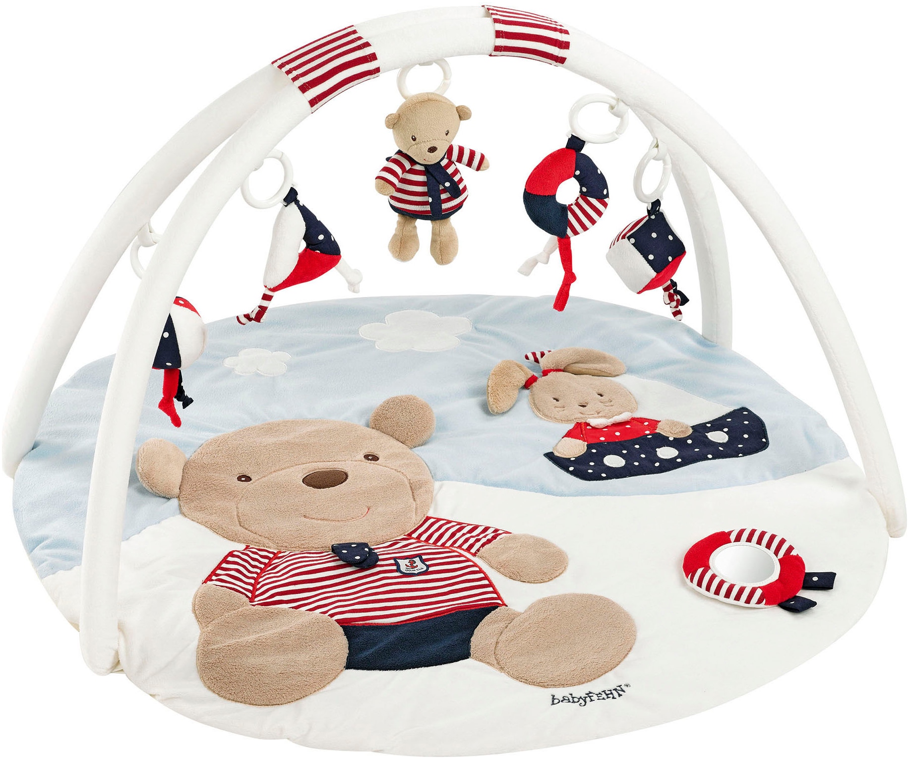 Fehn Spielbogen »Classic Stars, Ocean Club 3-D-Activity-Decke«, mit Krabbeldecke von Fehn