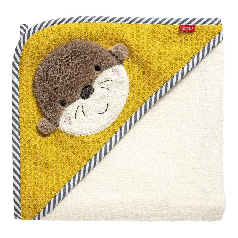 Kapuzenbadetuch Otter Theo 80x80 cm von Fehn