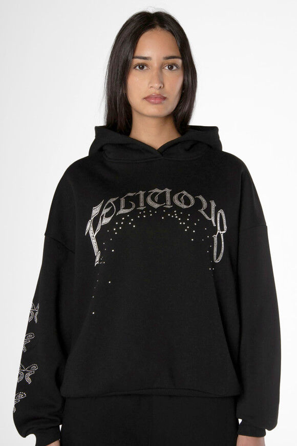 Felicious Kapuzensweatshirt | Black | Damen  | L von Felicious