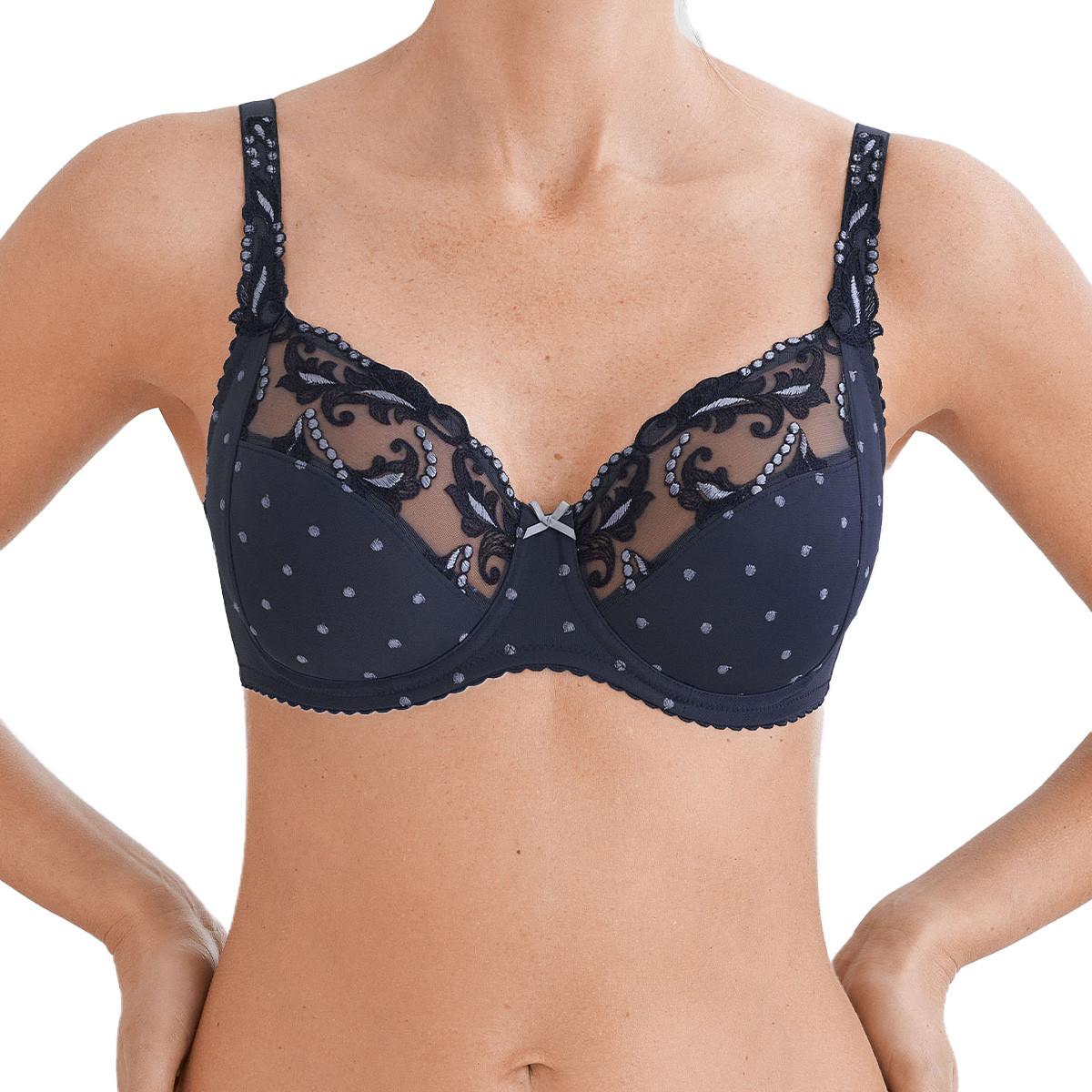 Felina - Secret Delight Bügel-BH, für Damen, Dunkelblau, Größe 80/C von Felina