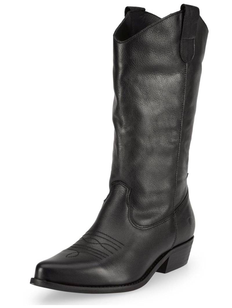 Stiefel Gerbera W040 Damen Schwarz 38 von Felmini Wide Fit