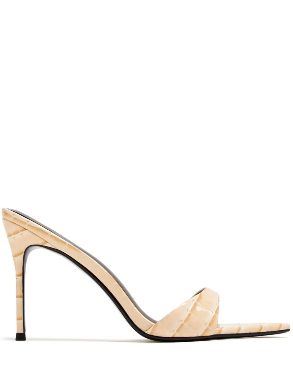 Femme La 100mm Kaia mules - Neutrals von Femme La