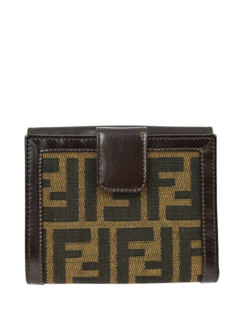 Fendi Pre-Owned 1990-2000 Zucca wallet - Brown von Fendi Pre-Owned