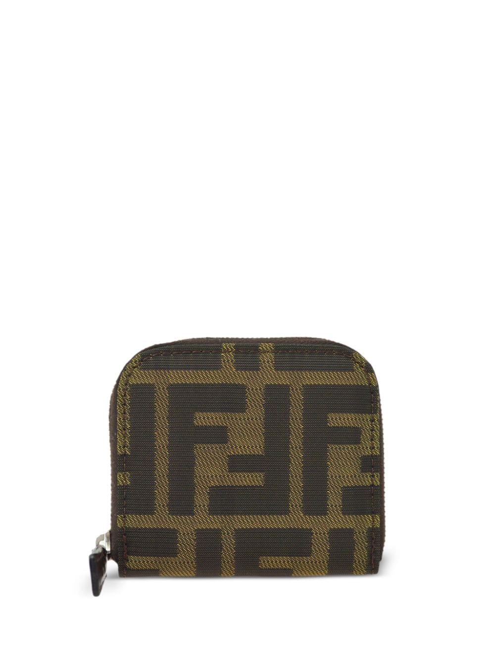 Fendi Pre-Owned 1990-2000s Zucca coin pouch - Brown von Fendi Pre-Owned