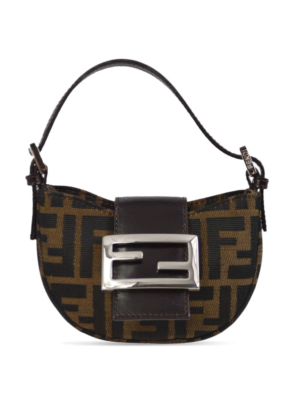 Fendi Pre-Owned 1990-2000s Zucca-jacquard mini bag - Brown von Fendi Pre-Owned