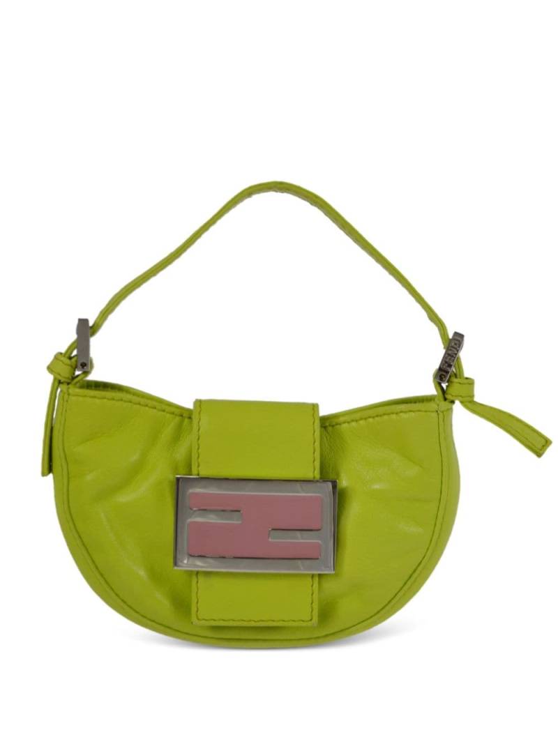 Fendi Pre-Owned 1990-2000s mini Croissant handbag - Green von Fendi Pre-Owned