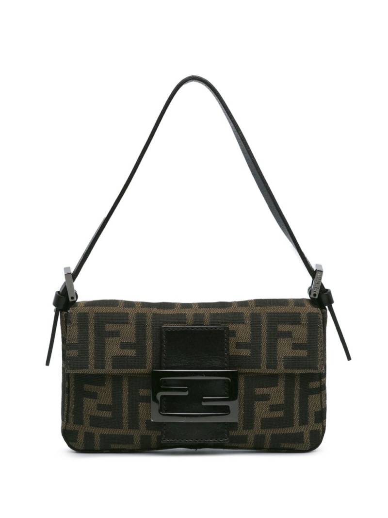 Fendi Pre-Owned 2000-2010 Mini Zucca Canvas uette shoulder bag - Brown von Fendi Pre-Owned