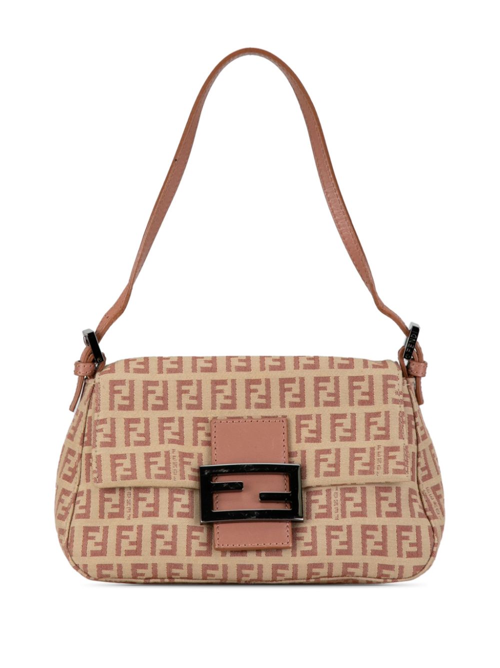 Fendi Pre-Owned 2000-2010 Mini Zucchino Canvas Mamma Forever shoulder bag - Pink von Fendi Pre-Owned