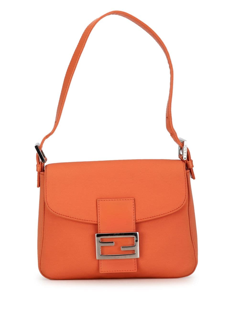 Fendi Pre-Owned 2000-2010 Satin shoulder bag - Orange von Fendi Pre-Owned