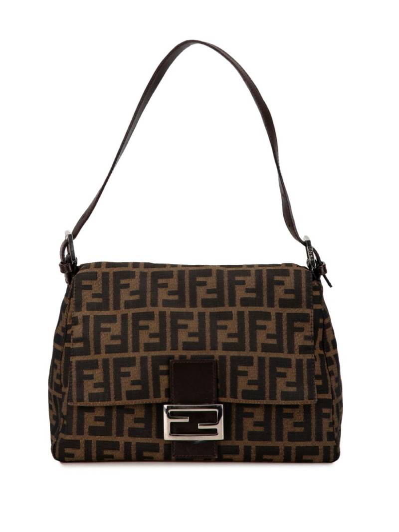 Fendi Pre-Owned 2000-2010 Zucca Canvas Mamma Forever shoulder bag - Brown von Fendi Pre-Owned