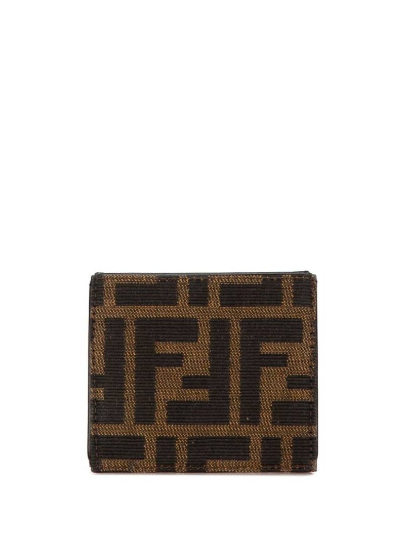 Fendi Pre-Owned 2000-2010 Zucca Canvas coin pouch - Brown von Fendi Pre-Owned