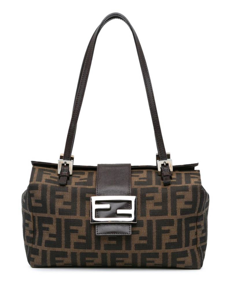 Fendi Pre-Owned 2000-2010 Zucca Canvas shoulder bag - Brown von Fendi Pre-Owned