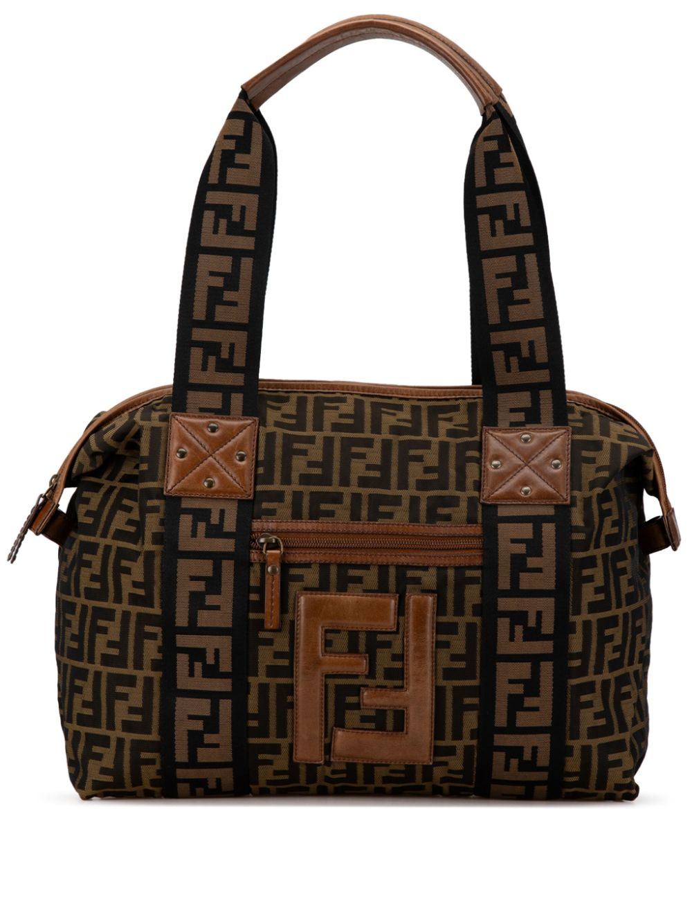 Fendi Pre-Owned 2000-2010 Zucca Canvas tote bag - Brown von Fendi Pre-Owned