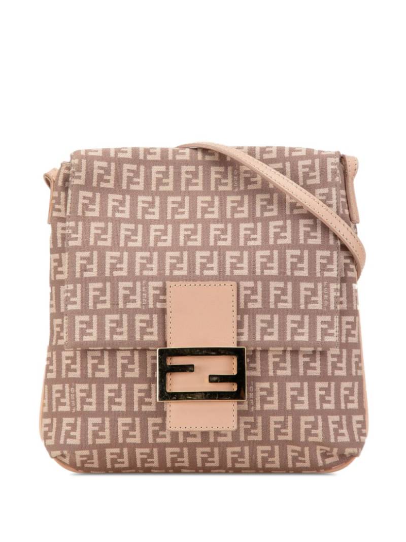 Fendi Pre-Owned 2000-2010 Zucchino Canvas crossbody bag - Brown von Fendi Pre-Owned