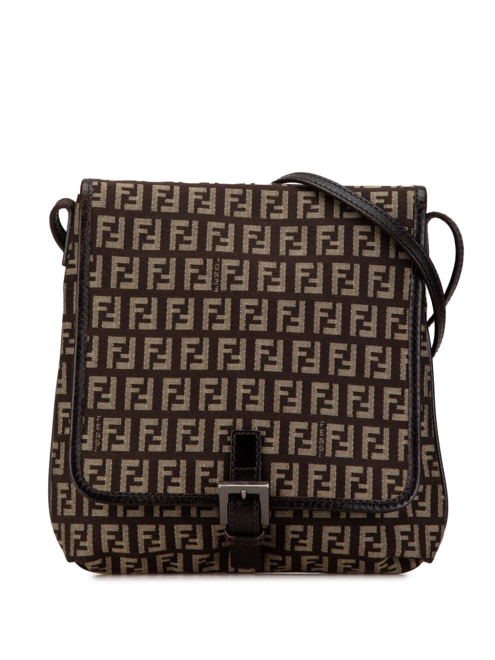 Fendi Pre-Owned 2000-2010 Zucchino Canvas crossbody bag - Brown von Fendi Pre-Owned