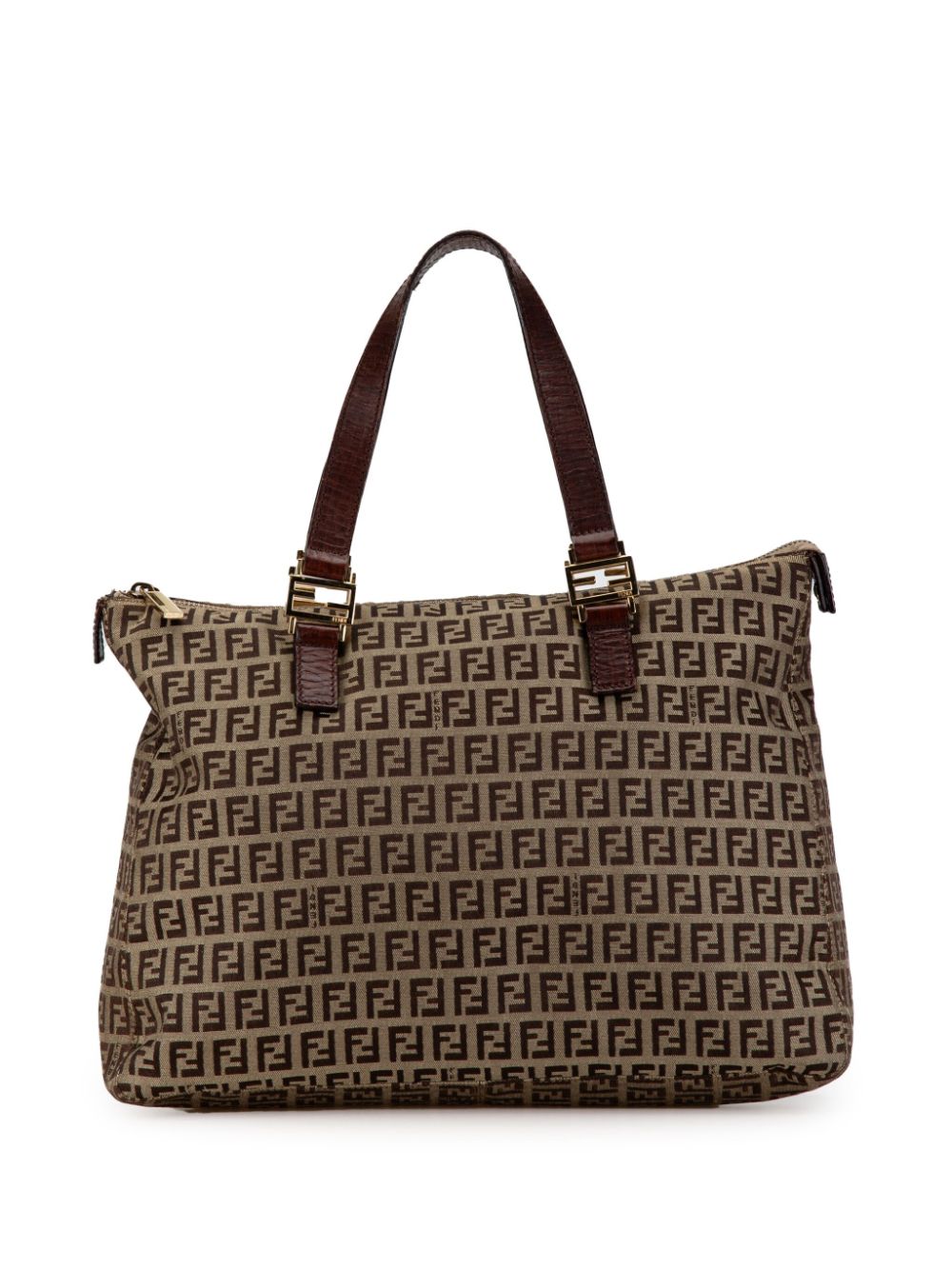 Fendi Pre-Owned 2000-2010 Zucchino Canvas tote bag - Brown von Fendi Pre-Owned