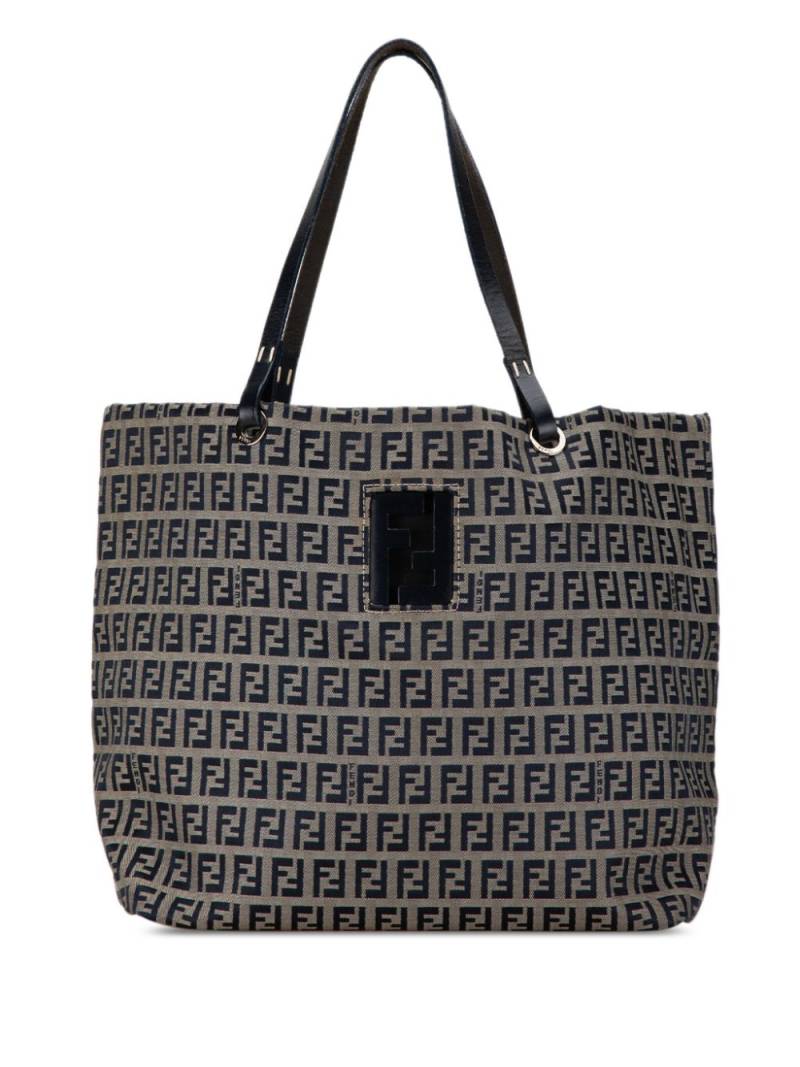 Fendi Pre-Owned 2000-2010 Zucchino Canvas tote bag - Grey von Fendi Pre-Owned