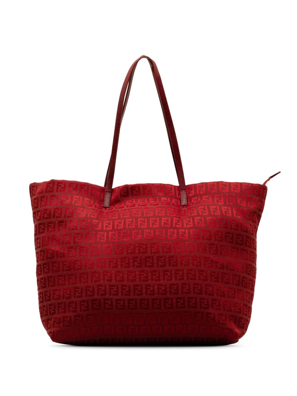 Fendi Pre-Owned 2000-2010 Zucchino Roll tote bag - Red von Fendi Pre-Owned