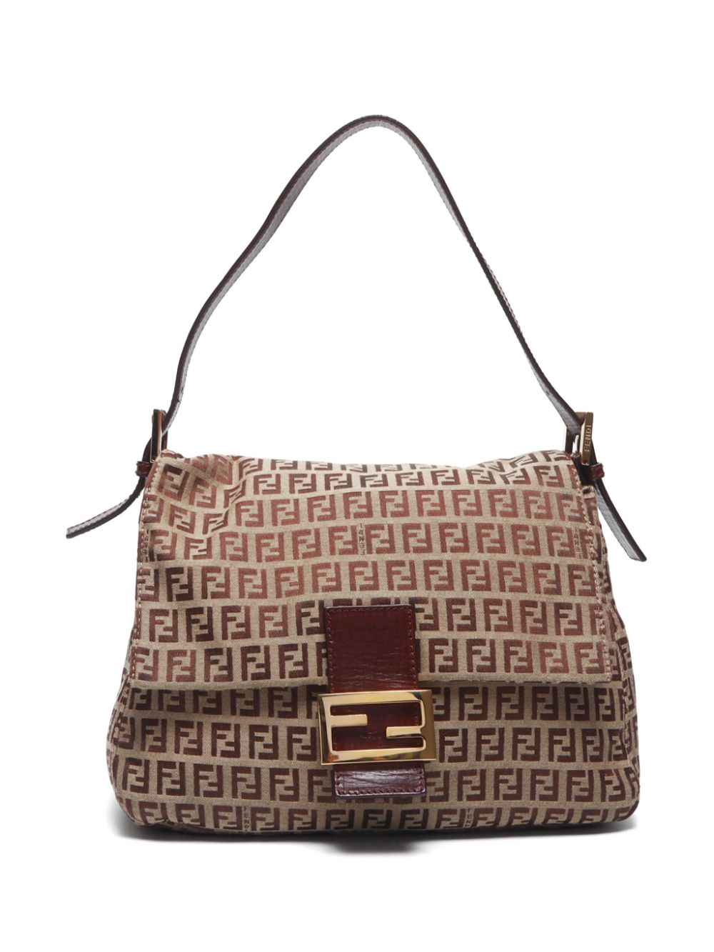 Fendi Pre-Owned 2000 Mamma Baguette shoulder bag - Brown von Fendi Pre-Owned