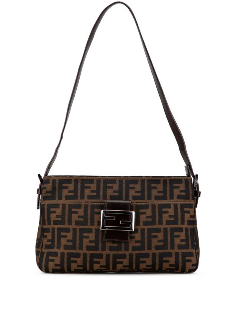 Fendi Pre-Owned 2000 Zucca Canvas shoulder bag - Brown von Fendi Pre-Owned