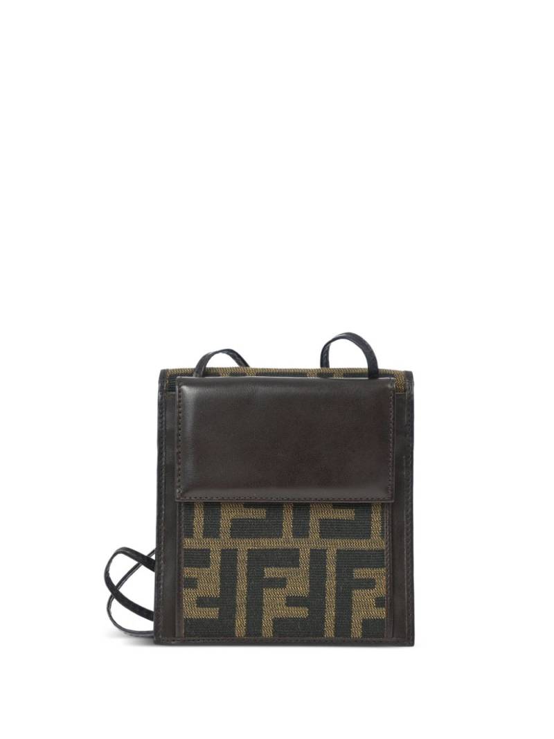 Fendi Pre-Owned 2001 FF pouch - Brown von Fendi Pre-Owned