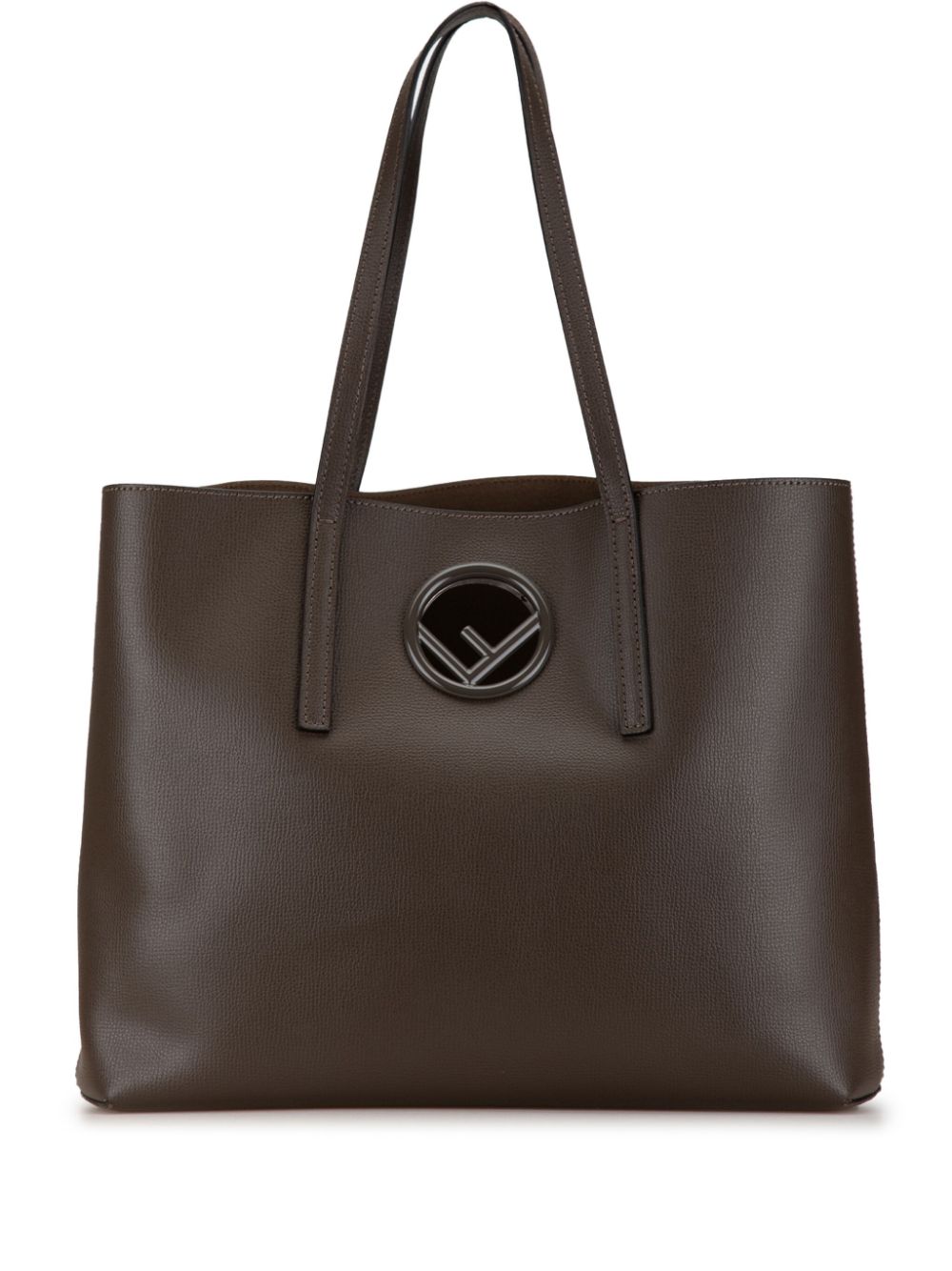 Fendi Pre-Owned 2010-2020 F is Fendi Leather Shopper tote bag - Brown von Fendi Pre-Owned